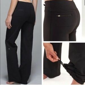 Lululemon Black Relaxed Fit Pants Size 10
